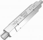 Wera Antgalis 4in1 9507 SB, Lizdinė plok&scaron;telė, 2,5, 5, 6, TX25x37mm (1 vnt.)