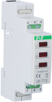 F&F LK-713R LAMP.KONT.ZASIL RAUDONA 3X230V