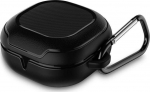 Tech-Protect Rough Carbon Samsung Galaxy Buds FE / 2 Pro / 2 / Live / Pro - dėklas ausinėms juodos spalvos