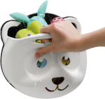 Maltex laikiklis vonios žaislams Panda juodas baltas 6205_98