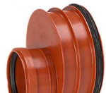 Uponor Dviguba/Rib2 250 x 160 mm PP redukcija, guminė juosta