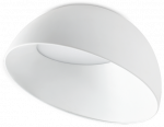 Lubinis &scaron;viestuvas Ideal Lux 24W LED pavir&scaron;inis &scaron;viestuvas COROLLA, baltas, 3000K, 297101