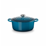 Le Creuset Ketaus puodas apvalus &Oslash;26cm | 5,3L mėlynas