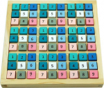 Adam Toys Spalvinga loginė Sudoku dėlionė vaikams nuo 6 metų, lavina mąstymą ir matematiką, daugiaspalvė