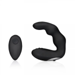 Ouch By Shots OUCH! Bent Vibrating Prostate Device Remote Controlled Juodas 10 Modes