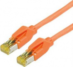Triton DRAKA patch kabelis Cat.6A (EA klasė) S/FTP, UC900 TM31, LSOH, oranžinis, 3m