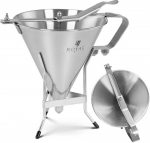 Royal Catering Grietinėlės padažo dozavimo pistoletas ant nerūdijančio plieno stovo + 3 purk&scaron;tukai 1,8 l
