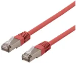 DELTACO U/STP Cat6a tinklo kabelis, LSZH, 2 m, raudonas