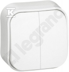 Legrand &Scaron;VIESOS JUNGTIS N/T IP20 10AX FORIX Baltas