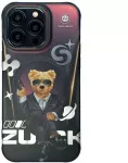 4Tel ZUCK BEAR dėklas BERLIN BOSS MAG suderinamas su MagSafe, skirtas IPHONE 16 eins suave