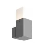 Sieninis &scaron;viestuvas 13W LED sieninis lauko &scaron;viestuvas VOLT, tamsiai pilkas, 3000K, IP54, 90605