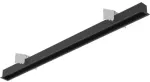 Įleidžiamas linijinės sistemos bėgelis OFFICE LINEAR, juodas