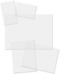 XL filatelinės ki&scaron;enės (Skaidrios) (265 x 135 mm)