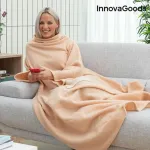 Antklodė su viena rankove ir centrine ki&scaron;ene Faboulazy InnovaGoods (Naudoti A+)