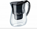 Vandens filtravimo ąsotis Aquaphor Lago MFP+ 3.8L, su filtru Maxfor+, juodas