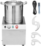 15 l maisto smulkintuvas, 1400 W, daržovių pjaustyklė, komercinis blenderis, restorano smulkintuvas, greitas daržovių kapoklis