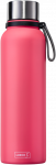 Lurch Ag Vokietija Nerūd. plieno termo butelis-gertuvė, 0.75l, rausvos sp.