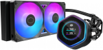Cooler Master &bdquo;MasterLiquid 240 Atmos II LCD&ldquo; vandens au&scaron;inimas (MLX-D24M-A25SZ-L1)