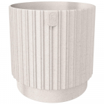 FORM PLASTIC Gėlių vazonas "Mika Cyli" 22 cm, "Eco Wood", baltas