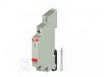 ABB E219-C RAUDONAS LED LEMPAS 115...230VAC