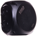 Hensel 62000050 Dėžė n/t 104x104x70mm 5P 4 mm2 IP66/67 juoda KF 0404 B 62000050