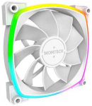 Ventiliatorius Montech RX120 ARGB PWM atvirk&scaron;tinio balto 120 mm ventiliatorių komplektas (3 vnt.)