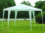 Pavėsinė 2x2x2m balta