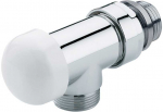 Rad. termovent. Reversa 1/2" x 3/4", balts