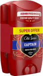 Old Spice Captain Meeste Pulkdeodorant, 2x50 ml