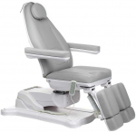 Beauty System Elektrinis kosmetologinis krėslas Mazaro BR-6672C light pilkas
