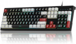 Klaviatūra Magegee K2 Knight Raudona B, RGB, US