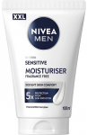 Nivea Moisturizing face cream Sensitive Kreminis 100 ml 100ml drėkinamasis veido kremas