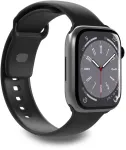 Puro Icon i&scaron;maniojo laikrodžio dirželis Apple Watch (38/40/41 mm) | Silikonas | juodas
