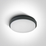 30W LED plafonas, antracito sp., 3000K, 67363/AN/W