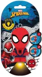 Kids Licensing Breloczek KIDS Pakabutis Žibintuvėlis Spider-man DC LED Do Kluczy I Plecaka Dla Dzieci Licencja / Sp50120 (SB12166)