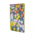 KNYGA Bookshop Monet&rsquo;s Chrysanthemums A4 Lined Cahier