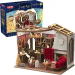 Puremind Harry Potter Sulankstomas medinis modelis scena Pok&oacute;j Bendra Gryffindor dėlionė 3D DIY