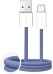 Puro Fabrik 2.0 duomenų perdavimo ir įkrovimo kabelis | USB-A į USB-C | 10 W | 1,5 m | mėlynas