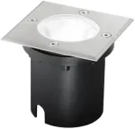 8W LED įleidžiamas į grindinį &scaron;viestuvas WALK, nikelio sp., 3000K, IP67