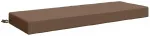 Sėdynės pagalvėlė SOEST 100% poliesteris Taupe 120 x 40 x 10 cm