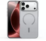 DUX DUCIS dėklas YIND, suderinamas su MagSafe, skirtas iPhone 18 Pro Max / 17 Pro Max (atviro žiedo versija), pilkas