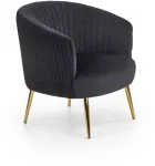 Fotelis CRWON l. chair, color: juodas