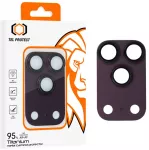 Tel Protect 95% AR+AF Full Metal Camera Protector apsauga kamerai, skirta iPhone 18 Pro, burgundo spalvos (blokas)