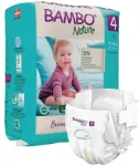 Abena Bleer, Bambo Nature, 4 dydis, 7-14 kg, pakelis su 144 vnt.