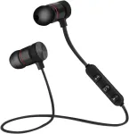 Belaidės "bluetooth" ausinės su mikrofonu, 5 val. veikimo
