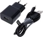 Maxlife Mxtc-01 Usb A įkroviklis juodas - Usb maitinimo &scaron;altinis 1a galia ir micro Usb kabelis 1 m įtrauktas - kompakti&scaron;kas ir patikimas Usb įkroviklis i&scaron;maniesiems telefonams, garsiakalbiams ir senesniems įrenginiams
