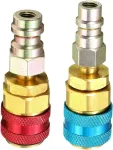 Wobekuy žemo slėgio prailginimo adapteris R134a freono greito sujungimo adapteris automobilių oro kondicionavimo priedai