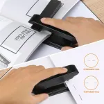 Eagle sukamasis segiklis su svirtimi, 12 lapų talpa, specializuotas bro&scaron;iūrų segimui, juodas