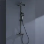 rea Du&scaron;o komplektas trifunkcinė skaitmeninė du&scaron;o galvutė Gunmetal Pilkas