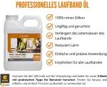Prounol 100% grynas silikoninis tepalas bėgimo takeliams - 500 ml buteliukas